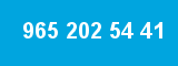 965 202 54 41 965 202 54 41